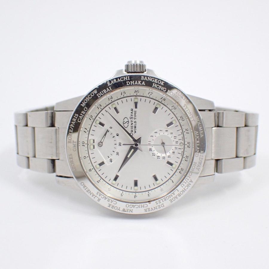 ORIENT オリエントスター WZ0021FA ワールドタイムト 稼働品 この手に世界の時刻を！Orient Star ワールドタイムWZ0021FA中古