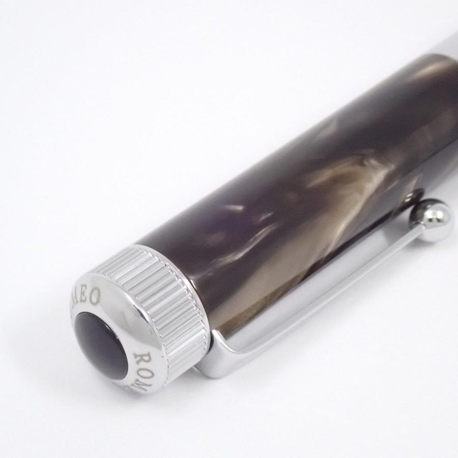 伊東屋 ROMEO ロメオ No3 太軸 ボールペン イタリアングレー【い