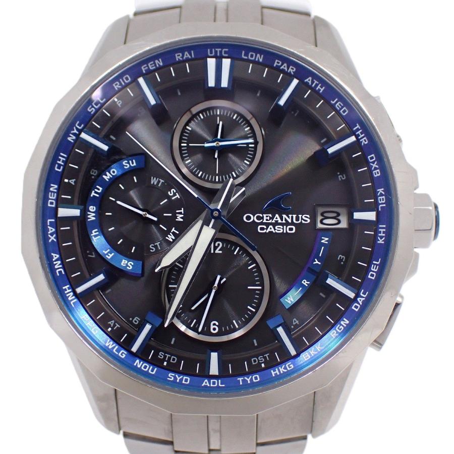 CASIO オシアナス　マンタ　s3000 チタン　腕時計 Manta（OCEANUS） カシオ オシアナス マンタ ソーラー電波