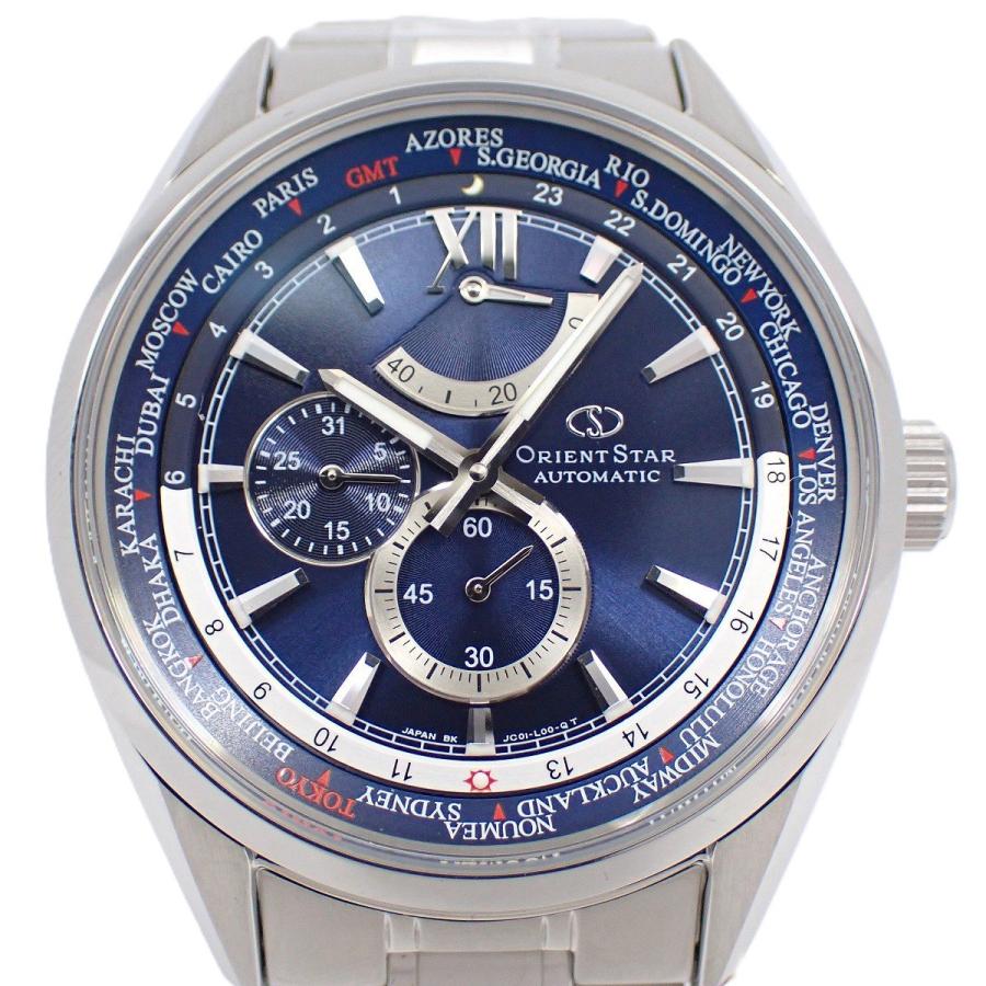 ORIENTSTAR WORLDTIME JC00-C0-B 自動巻 Yahoo!オークション - ORIENT STAR WORLD TIME JC00-C0-B 自動