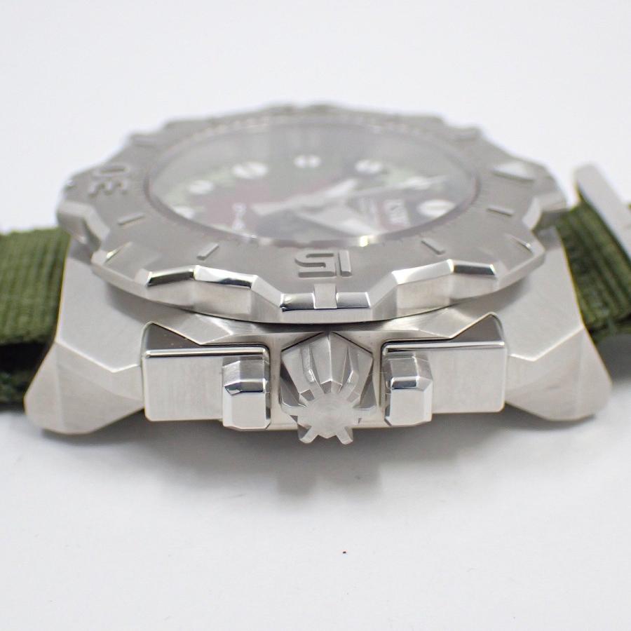 RSW 【美品】RSW ラマスイスウォッチ ダイビングツール カモ グリーン
