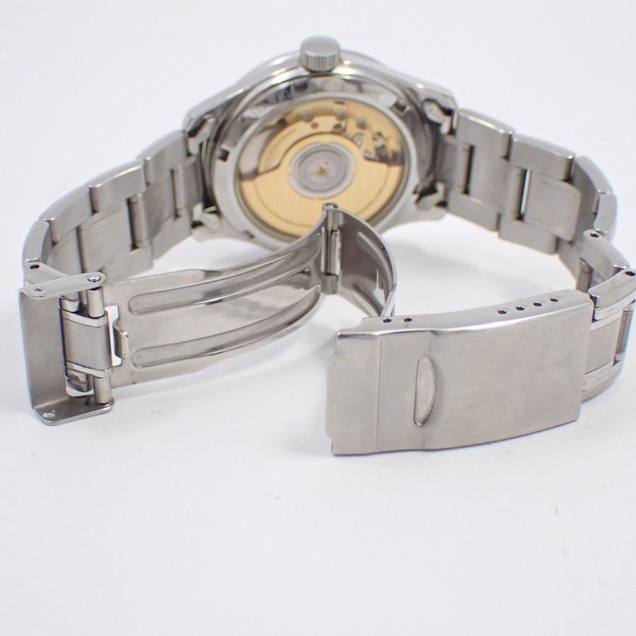 レ・ジェネヴェ LES GENEVEZ GMT パワーリザーブ 自動巻き メンズ