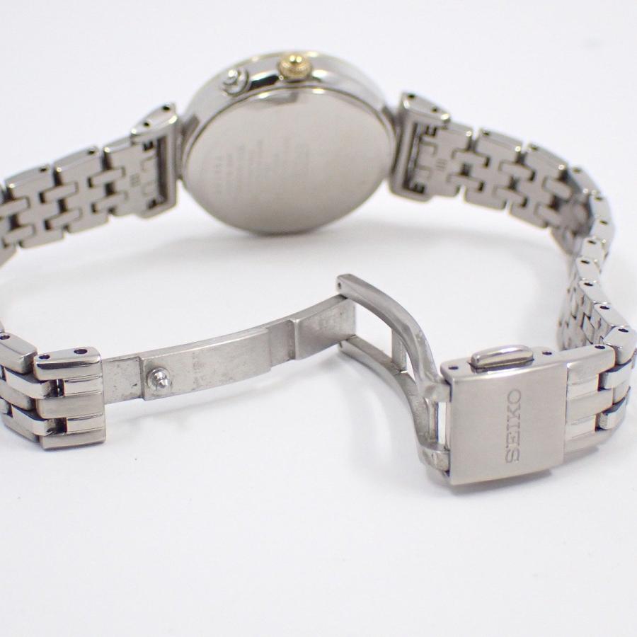 【300本限定】 稼働美品 セイコー エクセリーヌ 腕時計 1B25-0AM0 SEIKO】セイコー『エクセリーヌ』SWCW109 1B25-0AM0 8O****番