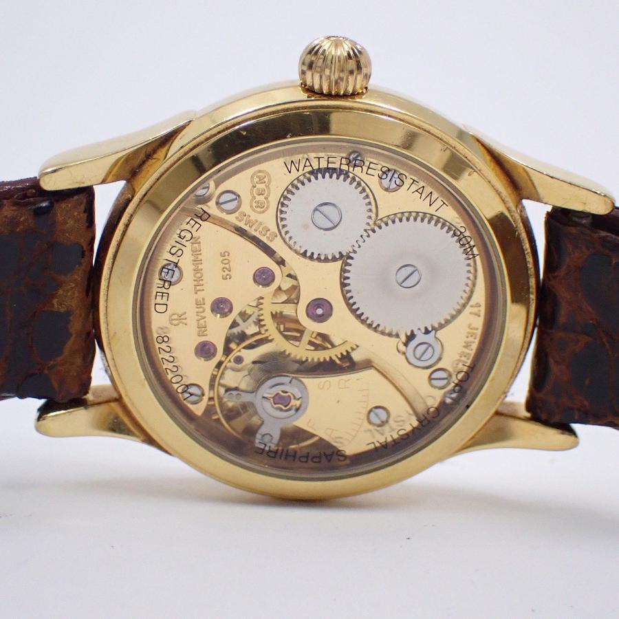 レビュートーメン 手巻き時計 GT1885 スモセコ REVUE THOMMEN レビュートーメン GT1885 手巻き メンズ 腕時計