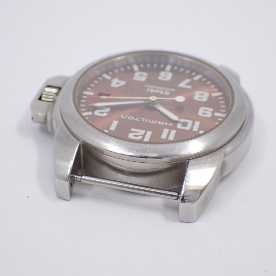 Hamilton カーキオートマティック　自動巻き腕時計 ベージュ文字盤 米軍 ＆イギリス軍も御用達】ハミルトンの人気モデル“カーキ