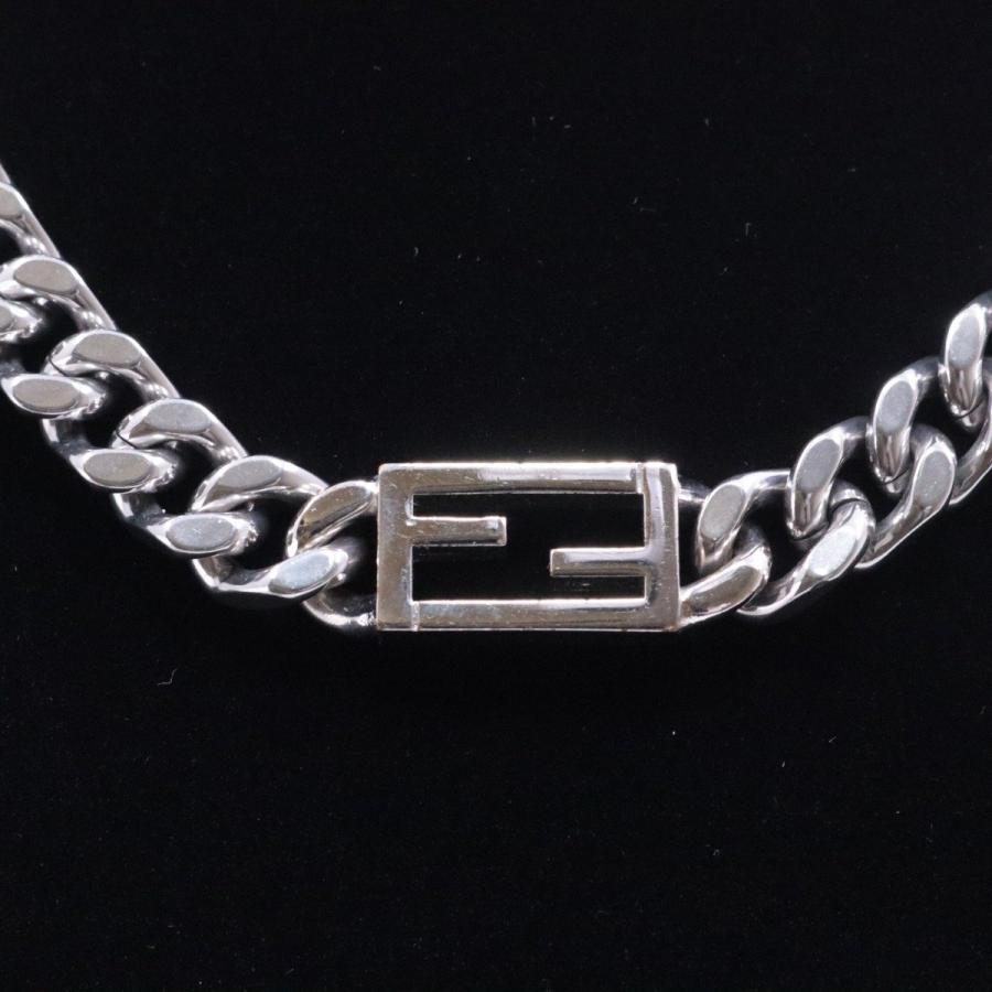 FENDI（フェンディ） 喜平チェーン ネックレス シルバー色金具【いおき