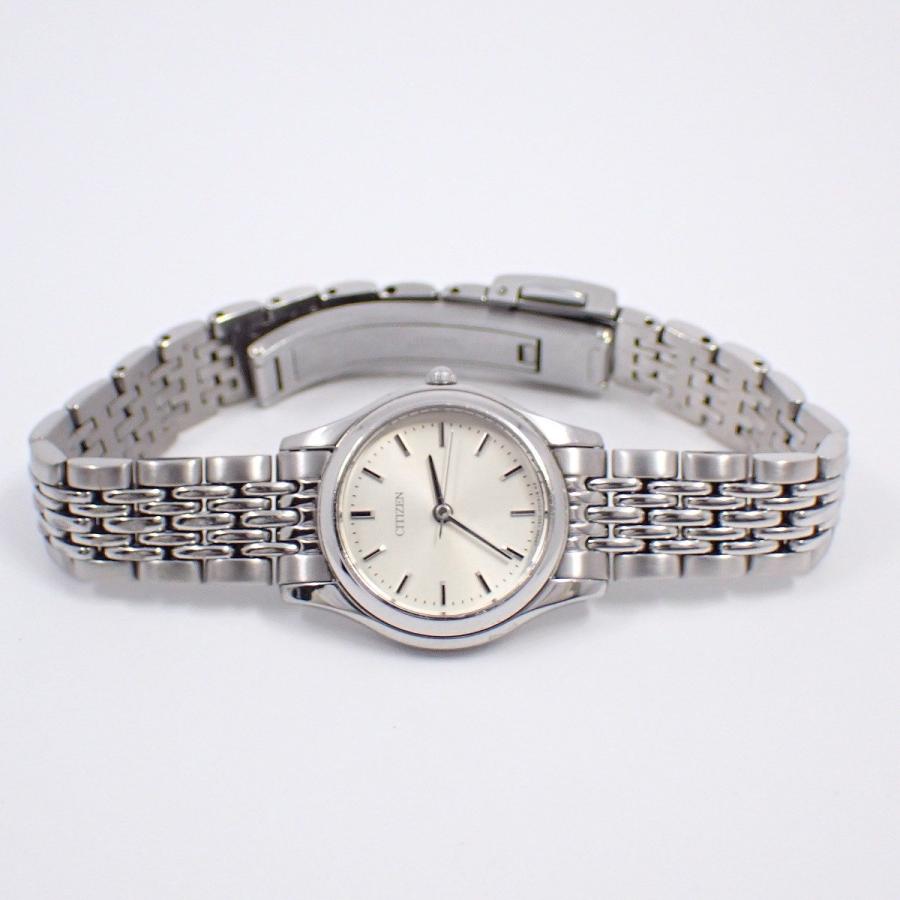 【ザ シチズン】CITIZEN 時計 シルバー文字盤 レディースモデル☆極美品☆ The CITIZEN ザ・シチズン 2002年モデル クォーツ レディース 腕時計