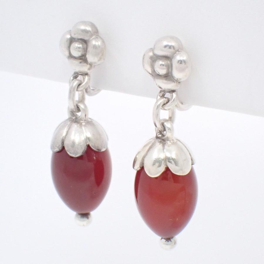 Georg Jensen（ジョージ ジェンセン） 4 どんぐりモチーフ イヤリング 