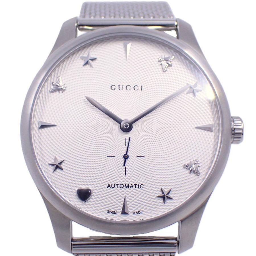 GUCCI（グッチ） 126.3 Gタイムレス 自動巻き メンズ 腕時計 白文字盤