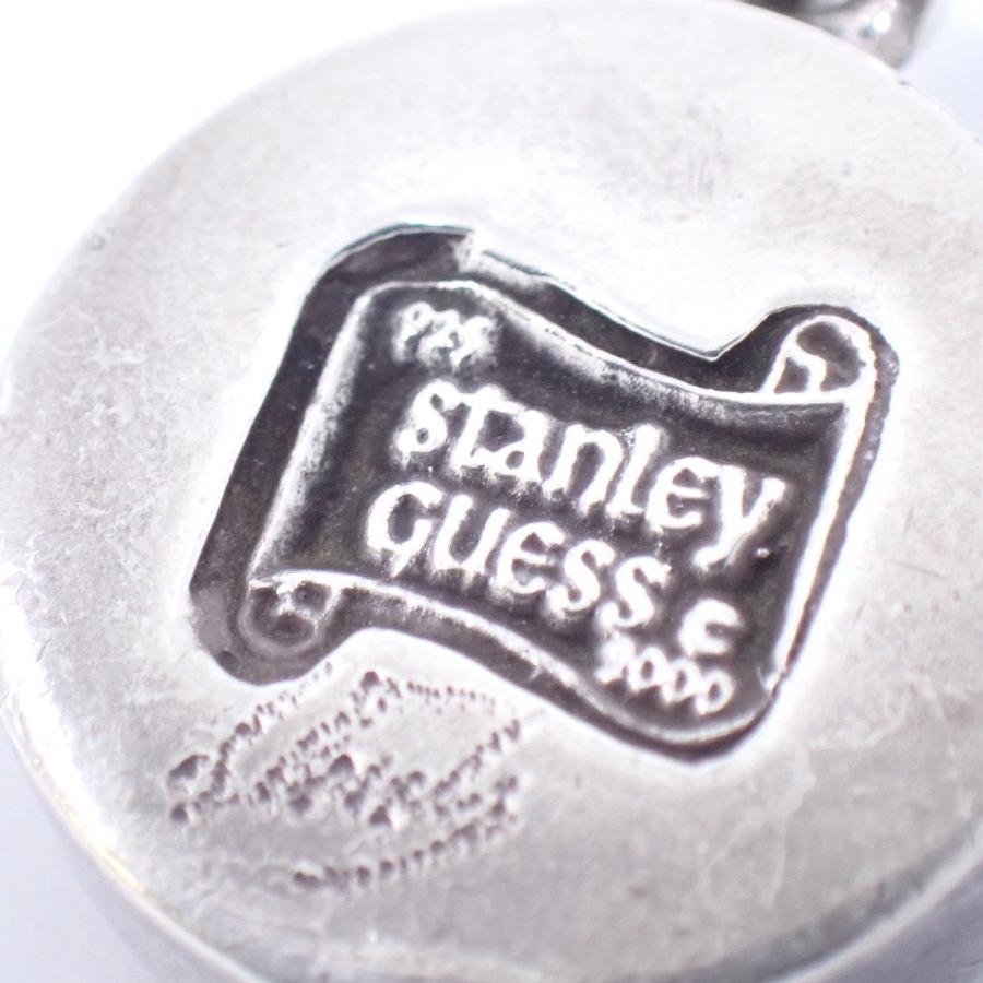 スタンリーゲス Stanley Guess ピアス シルバー スカル スタッド Stanley Guess（スタンリーゲス） ラウンド スカル ペンダントトップ