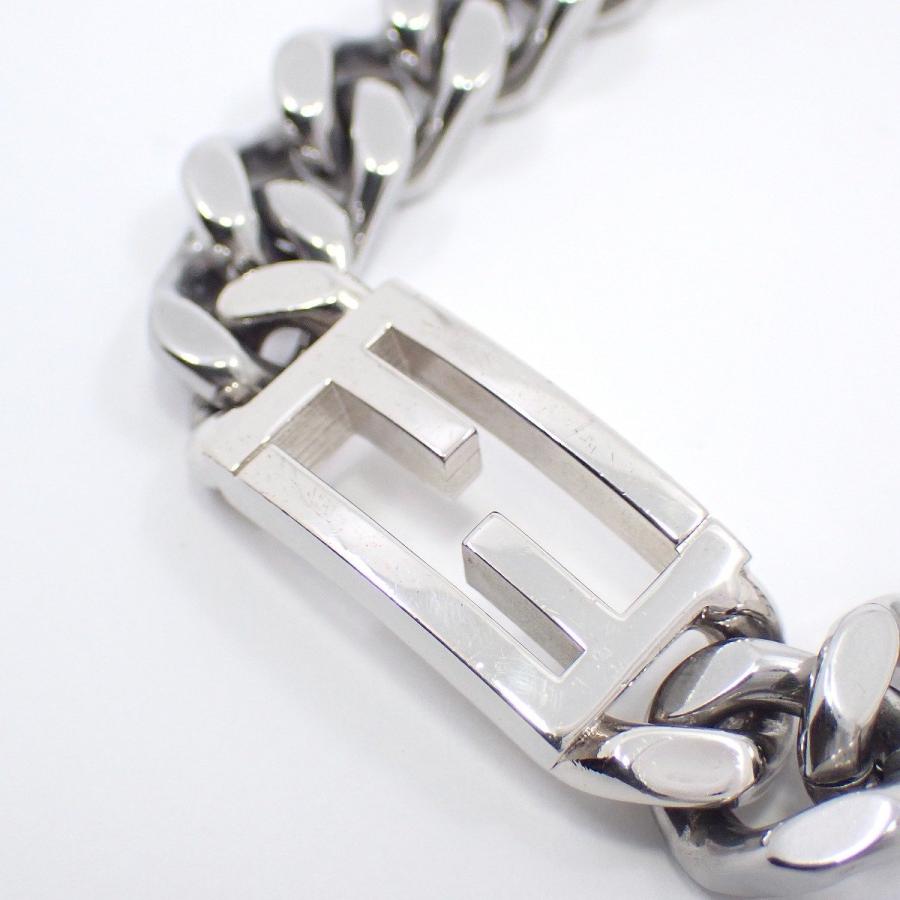 FENDI（フェンディ） バゲット FFロゴ 喜平チェーン ブレスレット