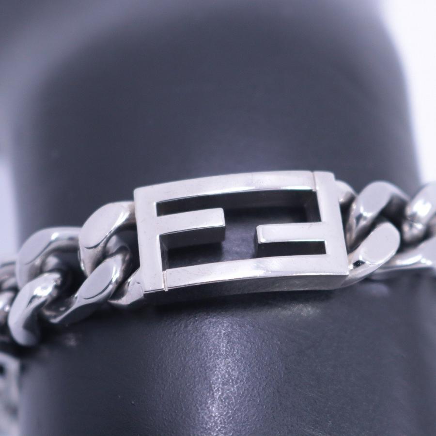 FENDI（フェンディ） バゲット FFロゴ 喜平チェーン ブレスレット