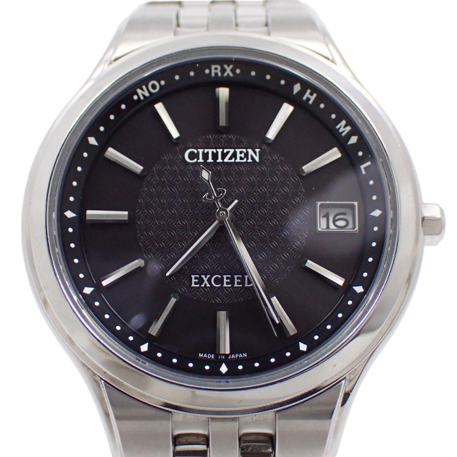 EXCEED(CITIZEN) シチズン エクシード エコドライブ電波 メンズ 腕時計