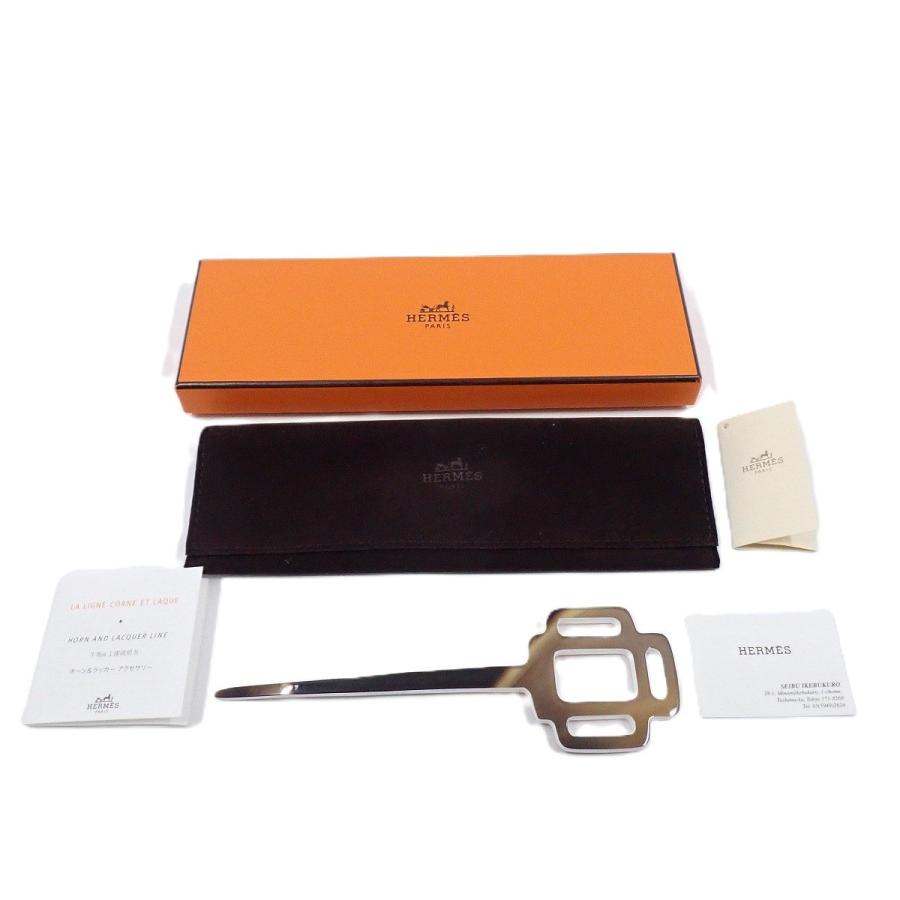 HERMES（エルメス） かんざし ブラウン×ホワイト系【いおき質店】 : い