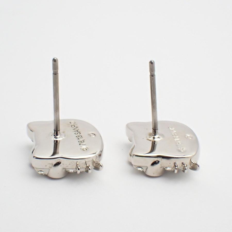 SWAROVSKI（スワロフスキー） ハローキティ ピアス シルバー色金具