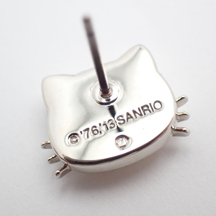 SWAROVSKI（スワロフスキー） ハローキティ ピアス シルバー色金具