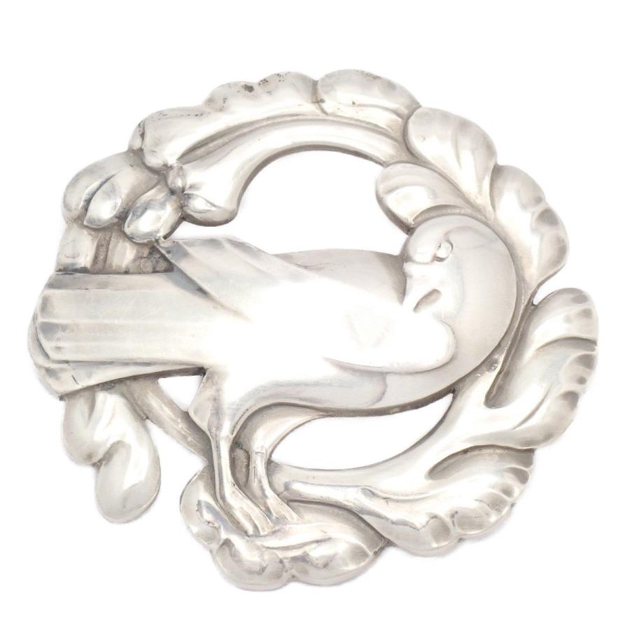 Georg Jensen（ジョージ ジェンセン） 70 鳩 ブローチ シルバー925【い