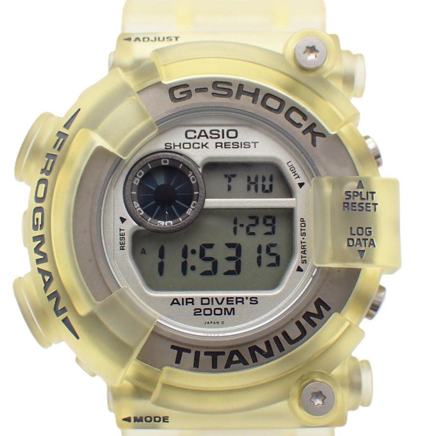 G-SHOCK カシオ フロッグマン クォーツ メンズ 腕時計 クリアカラー