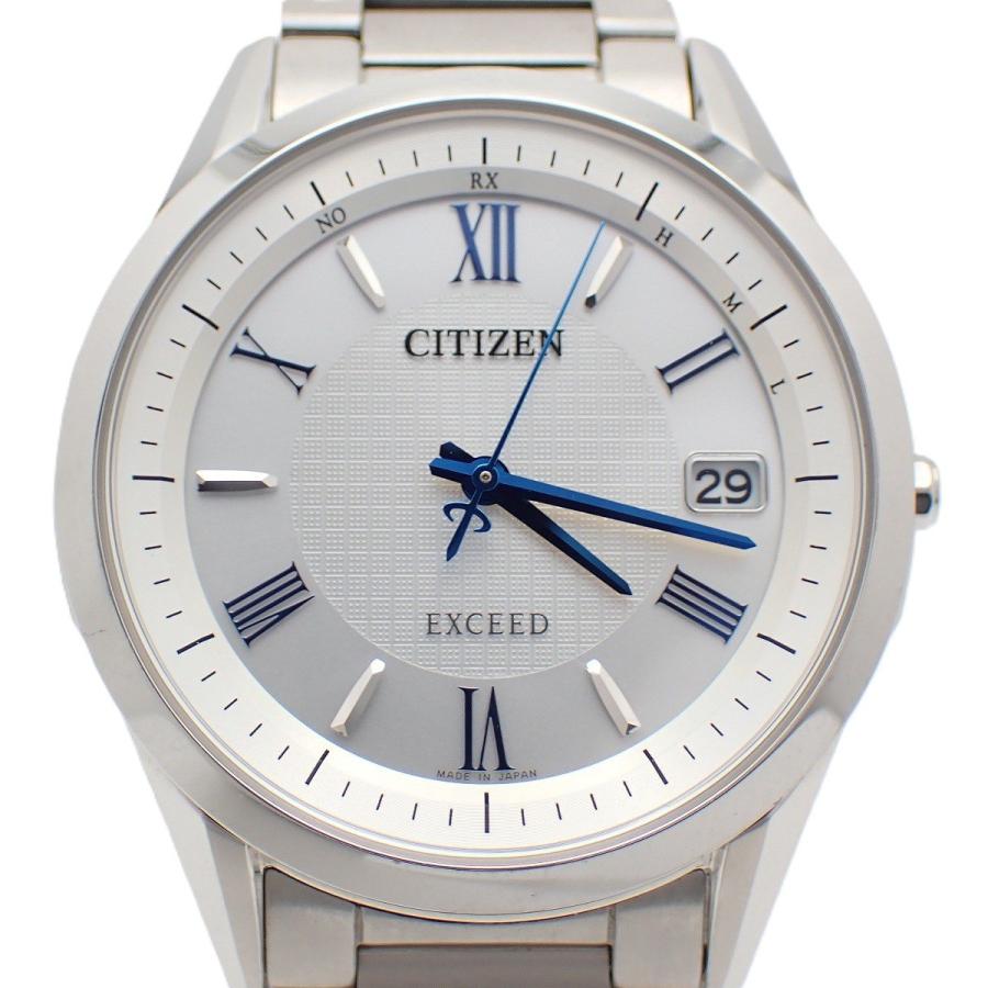 EXCEED(CITIZEN) シチズン エクシード エコドライブ電波 メンズ 腕時計