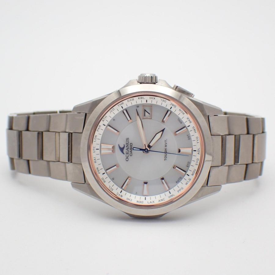 OCEANUS カシオ オシアナス クラシック ソーラー電波 メンズ 腕時計