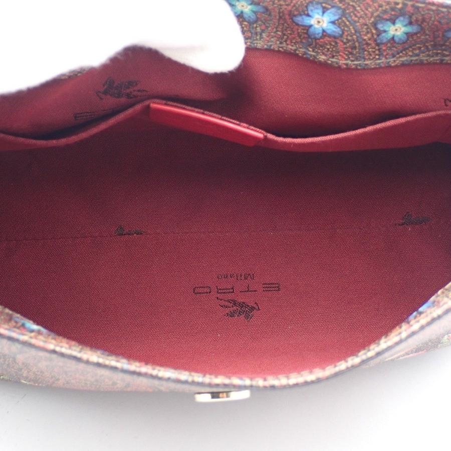 ETRO（エトロ） ショルダーバッグ ペイズリー バンビ ブラウン系【い
