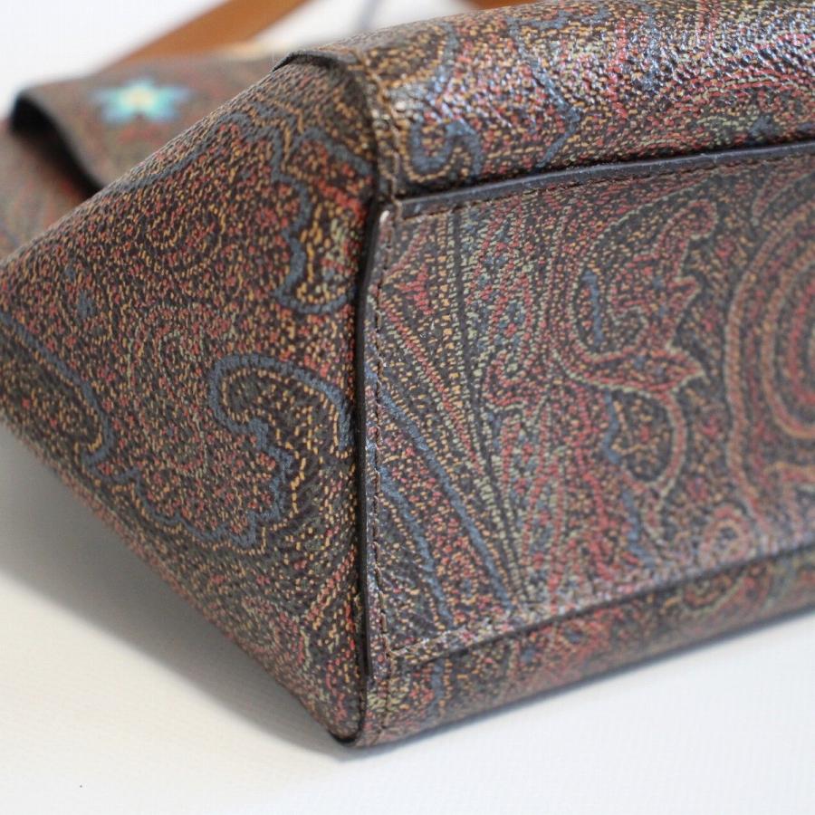ETRO（エトロ） ショルダーバッグ ペイズリー バンビ ブラウン系【い