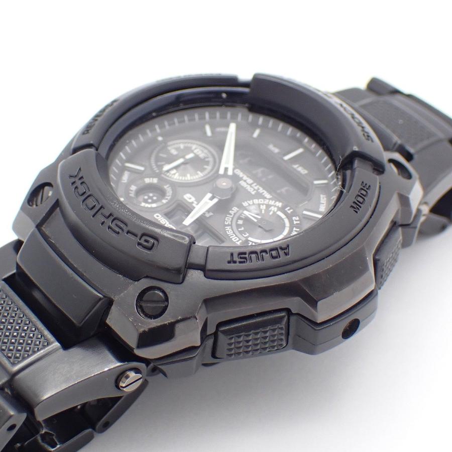 MT-G カシオ G-SHOCK ソーラー電波 メンズ 腕時計 オールブラック
