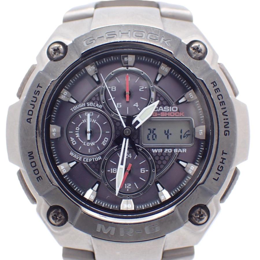 MR-G カシオ G-SHOCK ソーラー電波 アナデジモデル メンズ 腕時計
