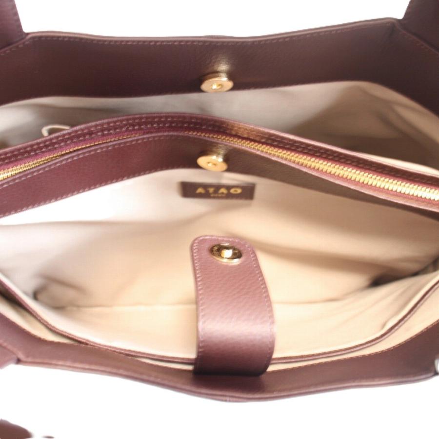 ATAO 【美品】ATAO アタオ トートバッグ ファンクヴィ 防水レザー