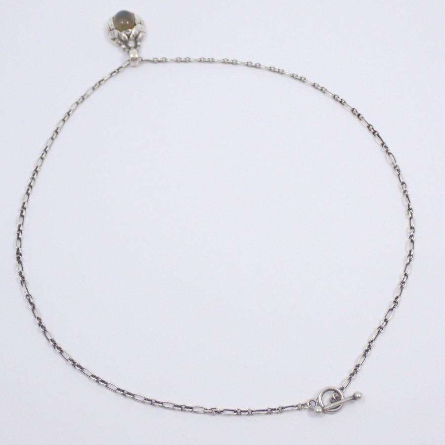 GEORG JENSEN ジョージジェンセン 1997 イヤーペンダント ネックレス シルバー925/ラブラドライト【いおき質店】管理2