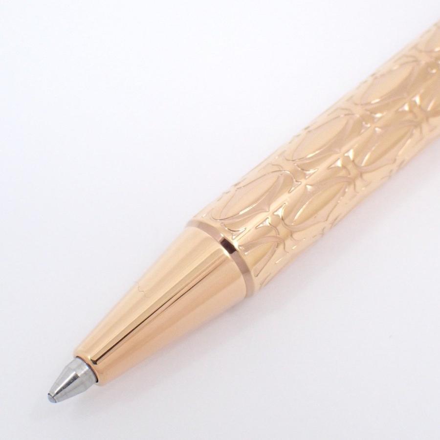 美品　C　ドゥ　カルティエ　Cartier　ボールペン　ハッピーバースデー Cartier（カルティエ） Cドゥ ハッピーバースデー ボールペン ピンク
