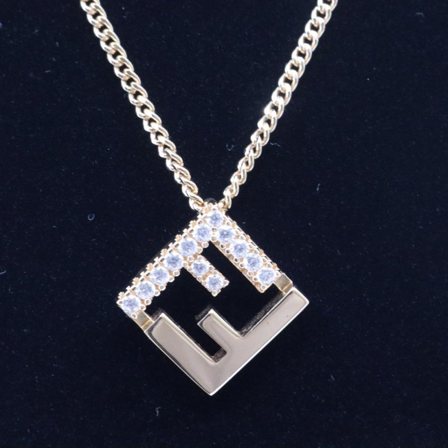 FENDI（フェンディ） フォーエバーフェンディ ネックレス ゴールド色