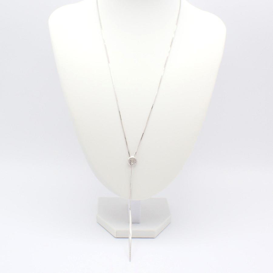 Ayami Jewelry アヤミジュエリー Twist Pave Y字 ペンダント 