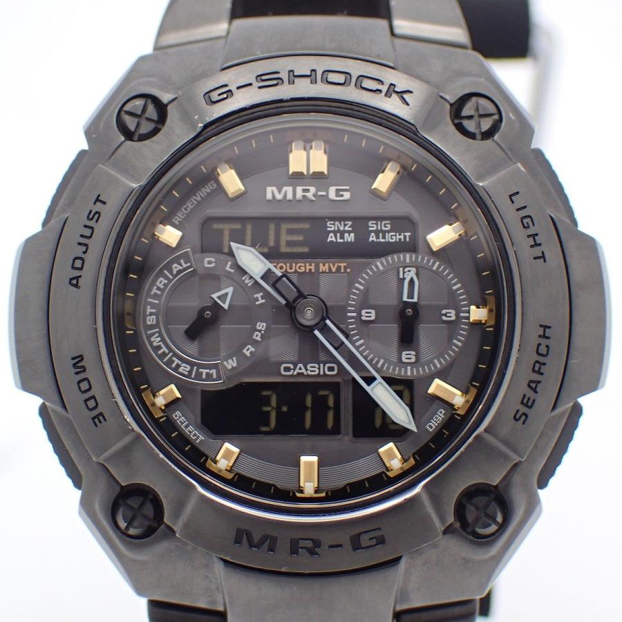 MR-G カシオ G-SHOCK ソーラー電波 メンズ 腕時計 アナデジ チタン