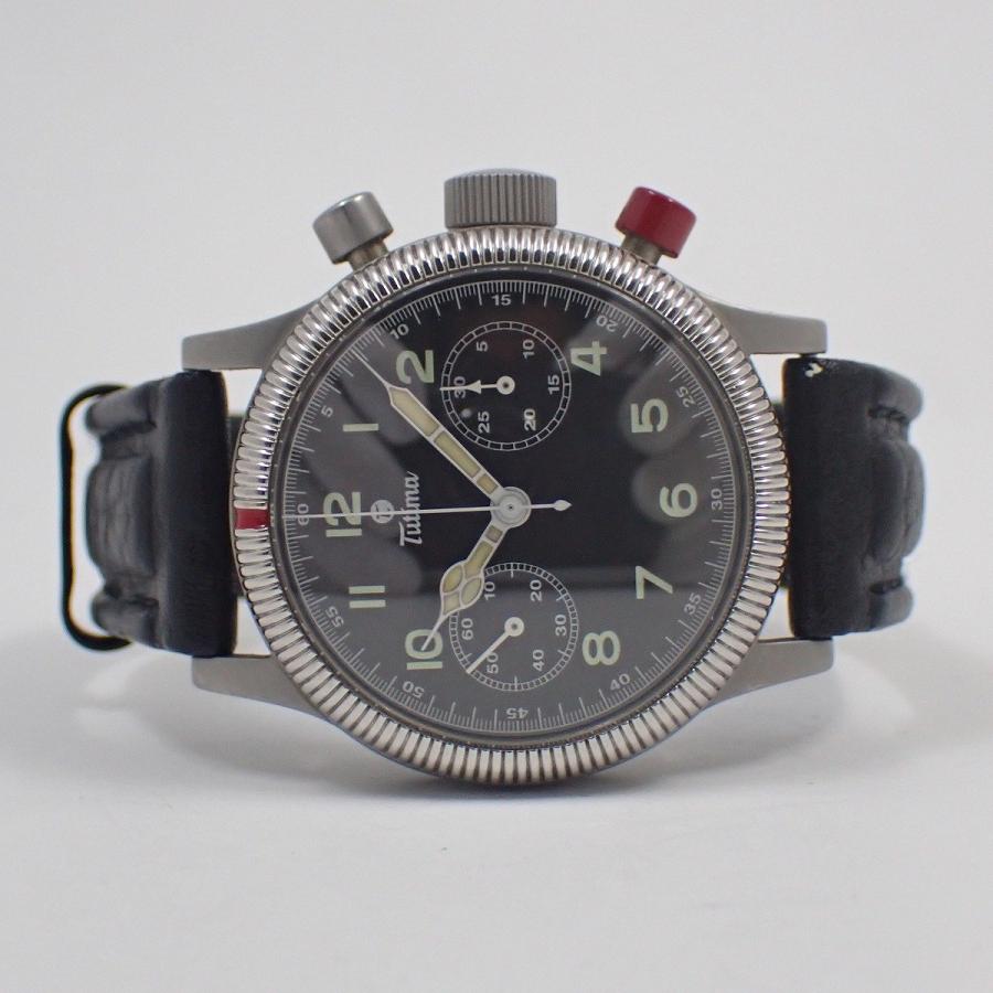 Tutima 1941 正規品　付属品完備　状態良好 チュチマ TUTIMA フリーガー 1941 クロノグラフ 手巻き メンズ