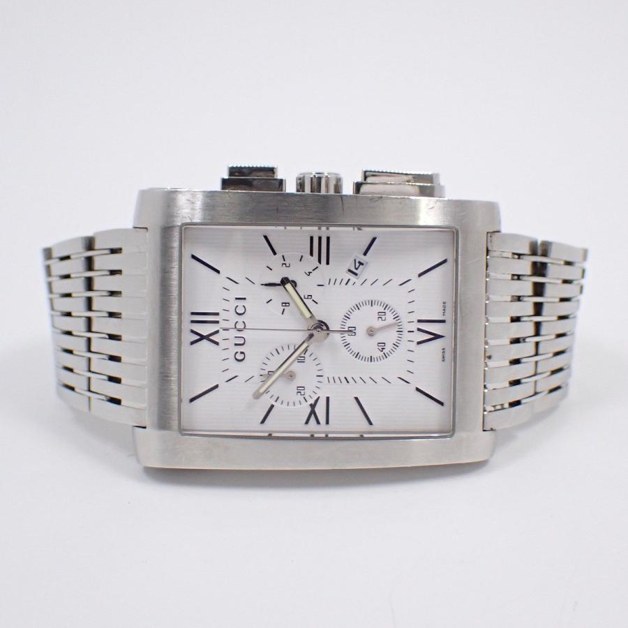 【美品】グッチ gucci 腕時計 クロノグラフ クオーツ GUCCI（グッチ） 8600M chrono Gメトロ クロノグラフ クォーツ メンズ