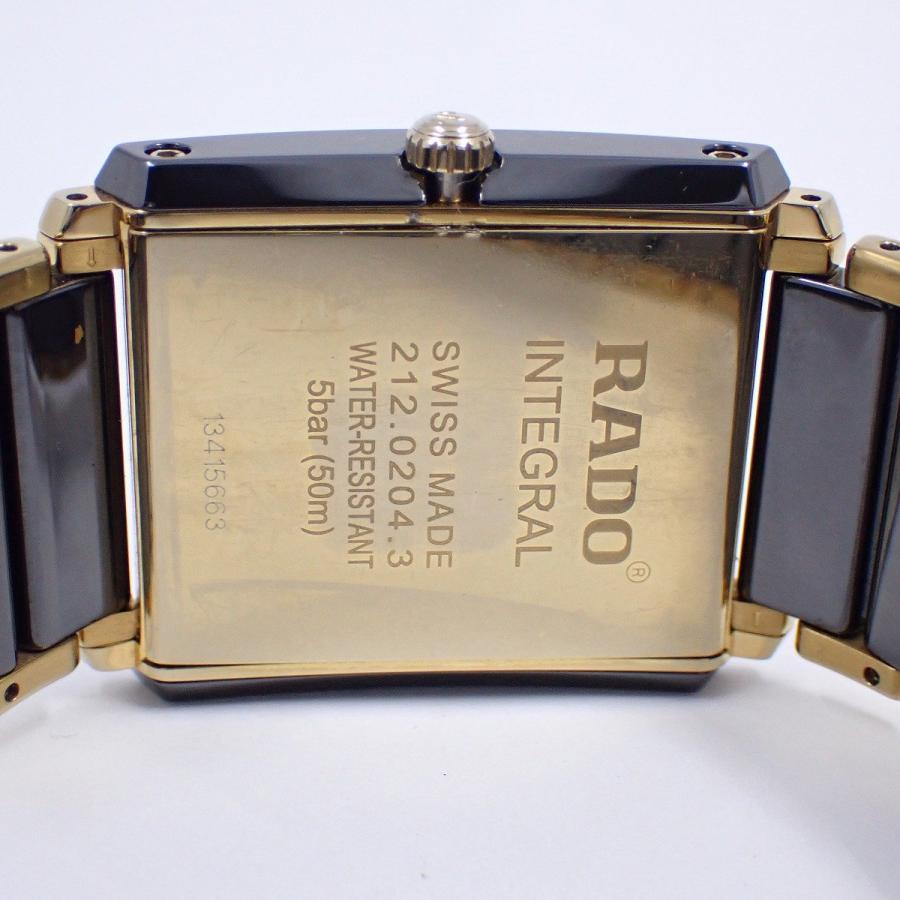 RADO ラドー インテグラル クォーツ メンズ 腕時計 セラミック  