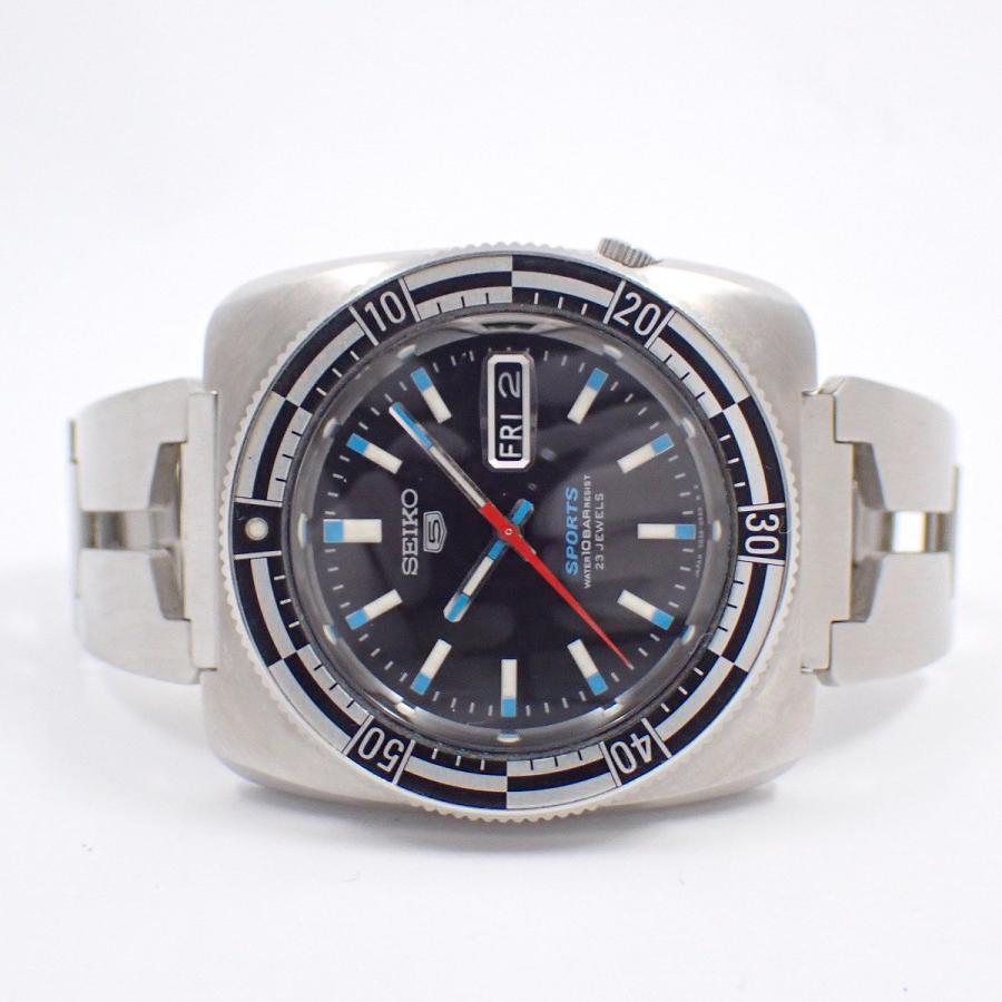 【美品】セイコー／5スポーツ 7S36-02PO デイデイト／自動巻 美品】セイコー／5スポーツ 7S36-02PO デイデイト／自動巻 - メルカリ