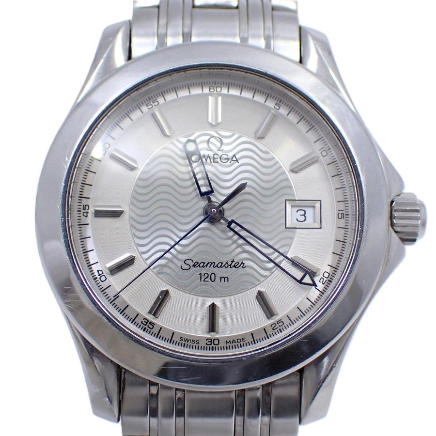 SEAMASTER オメガ シーマスター 120M防水 クォーツ メンズ SEAMASTER オメガ シーマスター 120M防水 クォーツ メンズ
