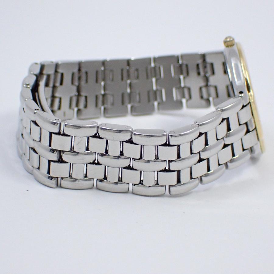 DE VILLE オメガ デビル シンボル クォーツ メンズ 腕時計 18K