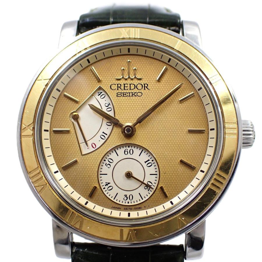 CREDOR SEIKO セイコー クレドール パワーリザーブ 手巻き メンズ 