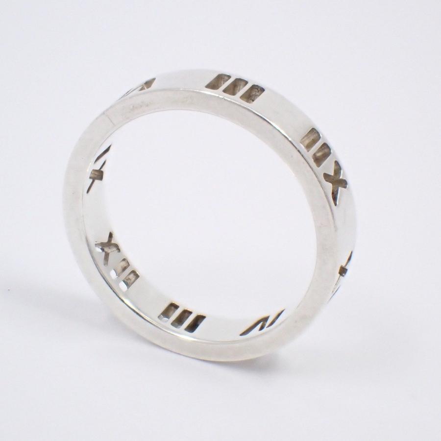 TIFFANY＆Co. ティファニー オープン アトラス リング 指輪 シルバー