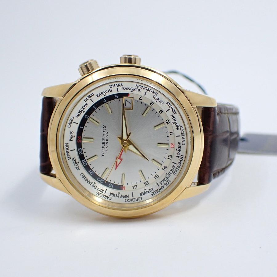 BURBERRY 【美品】バーバリー ワールドタイム GMT クォーツ