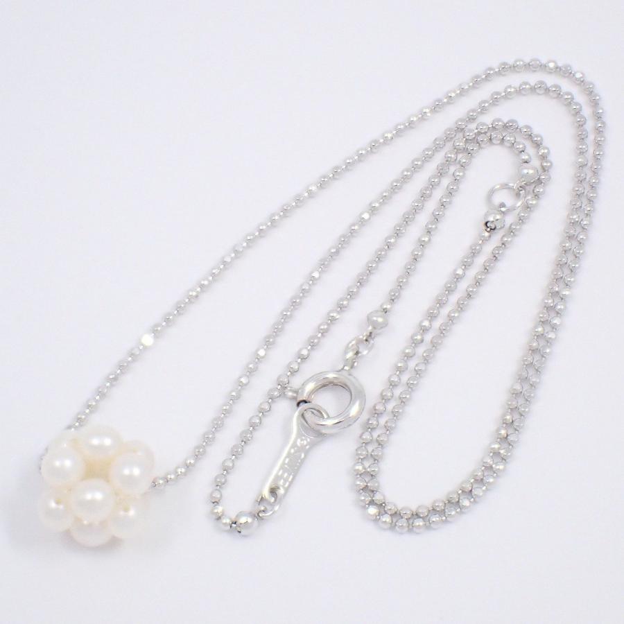 TASAKI 【美品】TASAKI タサキ 田崎真珠 ネックレス シルバー/淡水 