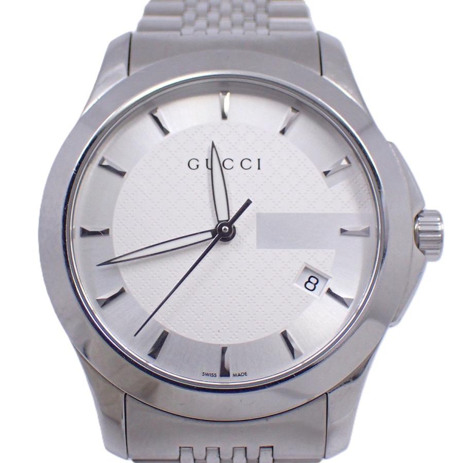 GUCCI グッチ 126.4 Gタイムレス クォーツ メンズ 腕時計