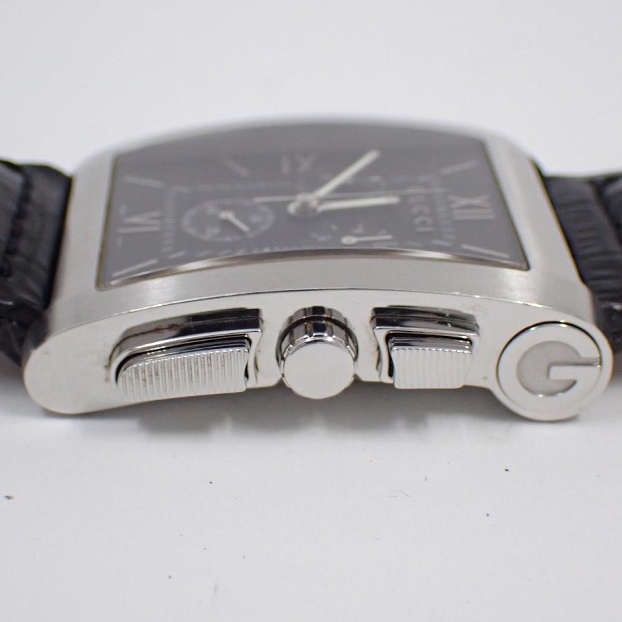 【稼動】 グッチ 腕時計 クォーツ 8600L シルバー 黒文字盤 新品電池 稼動】 グッチ 腕時計 クォーツ 8600L シルバー 黒文字盤 新品電池