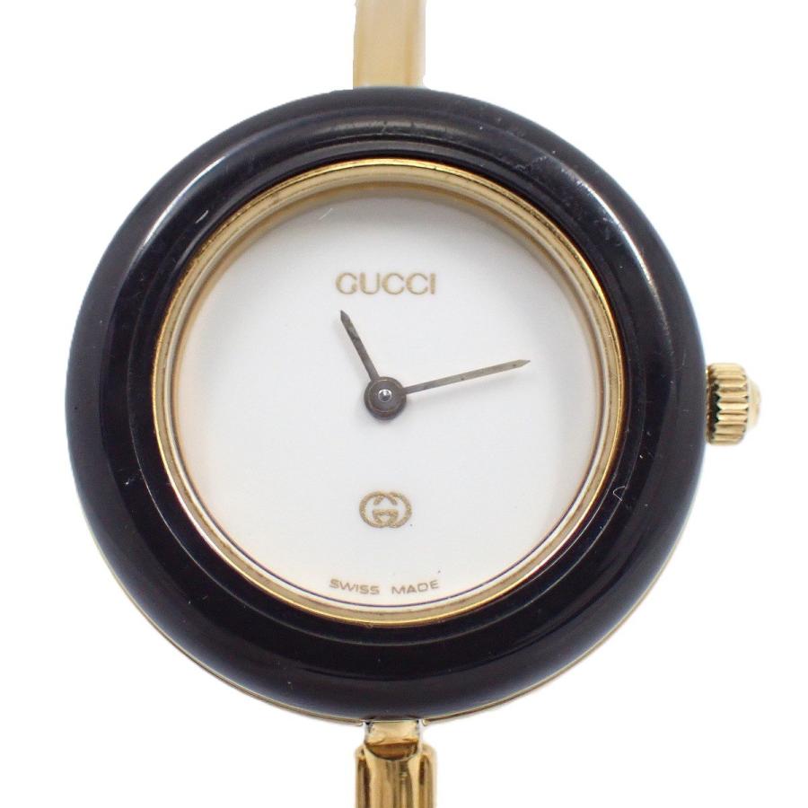 GUCCI グッチ チェンジベゼルウォッチ クォーツ レディース