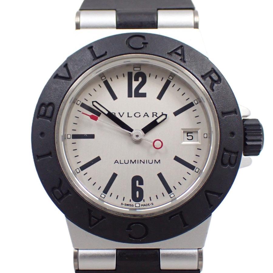 BVLGARI ブルガリ アルミニウム クォーツ レディース 腕時計