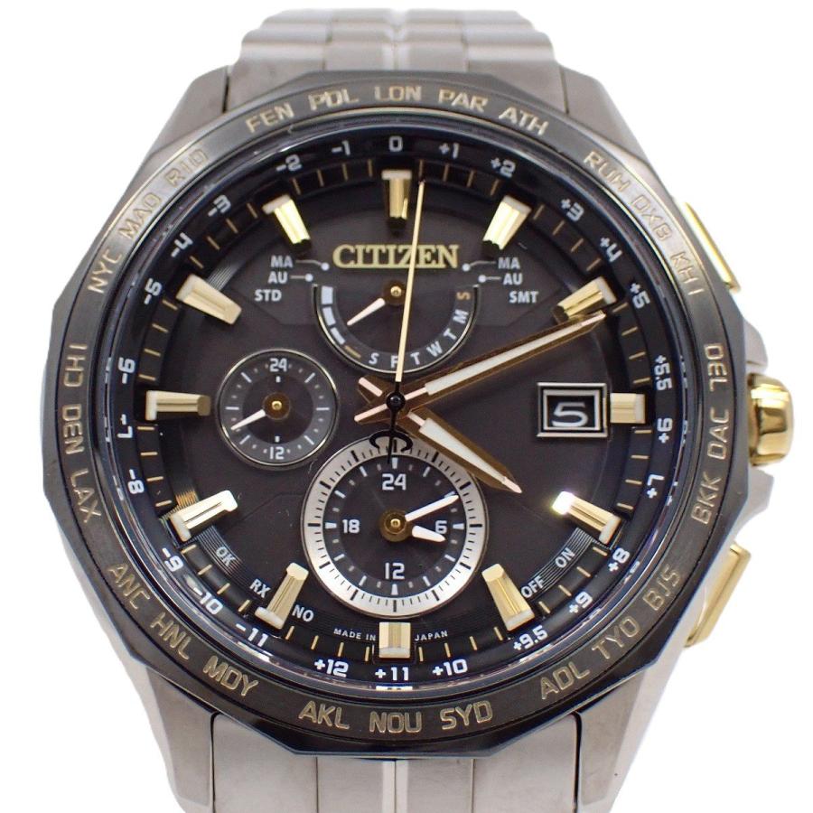 CITIZEN　ATTESA　エコドライブ　AT9095-50E　チタン　稼働品 Amazon.co.jp: [シチズン]CITIZEN 腕時計 ATTESA アテッサ Eco