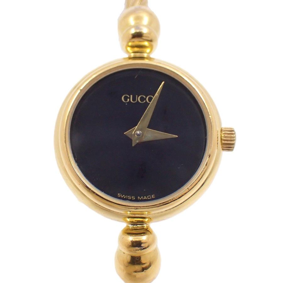 GUCCI腕時計 2700.2.L ブラックゴールドレディースグッチ GUCCI グッチ 2700.2.L ブレスウォッチ クォーツ レディース